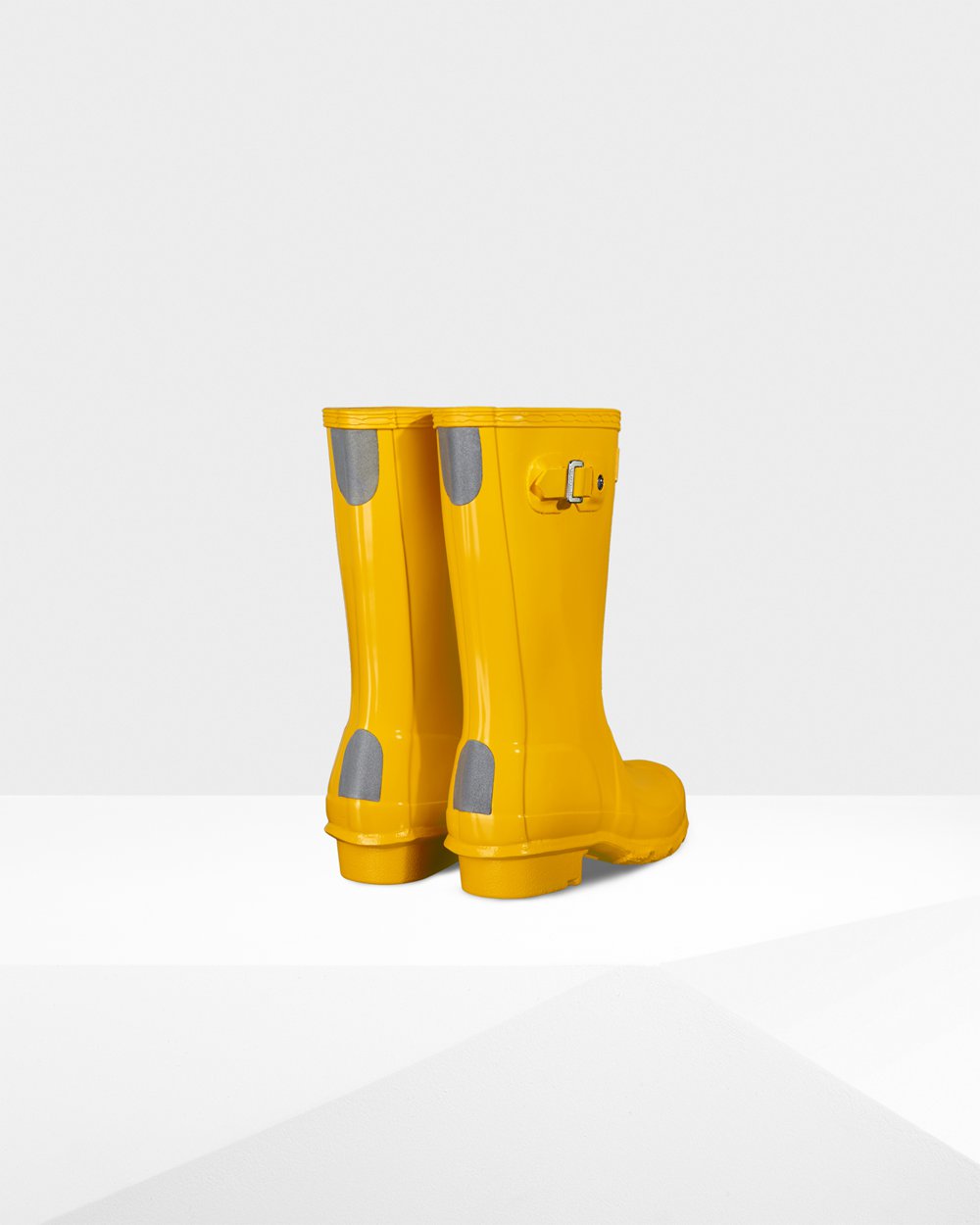 Botas De Agua Hunter Niños Original Big Gloss - Amarillo - Argentina 6931ZVBDI